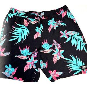 O'Neill Boy's Youth Hermosa Crew 17" Boardshorts Swim Trunks - Black - XL